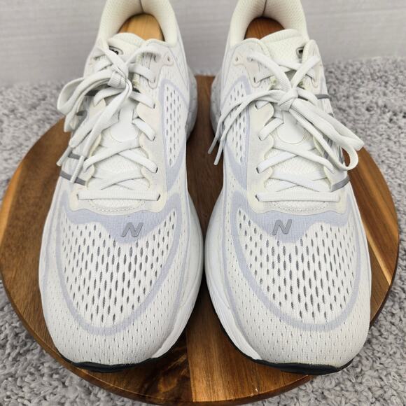 New Balance Mens 12.5D Fresh Foam X 880v13 White Gray Gym Athletic Running Shoe - Picture 6 of 12